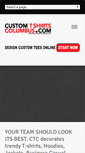 Mobile Screenshot of customtshirtscolumbus.com